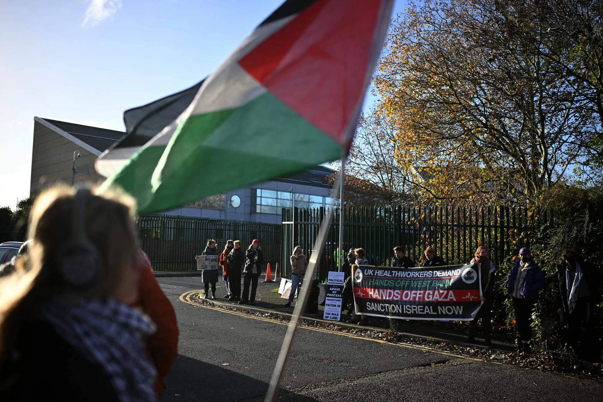 Convicted Palestine Action activist, freed for brother’s wedding, on the run since last year