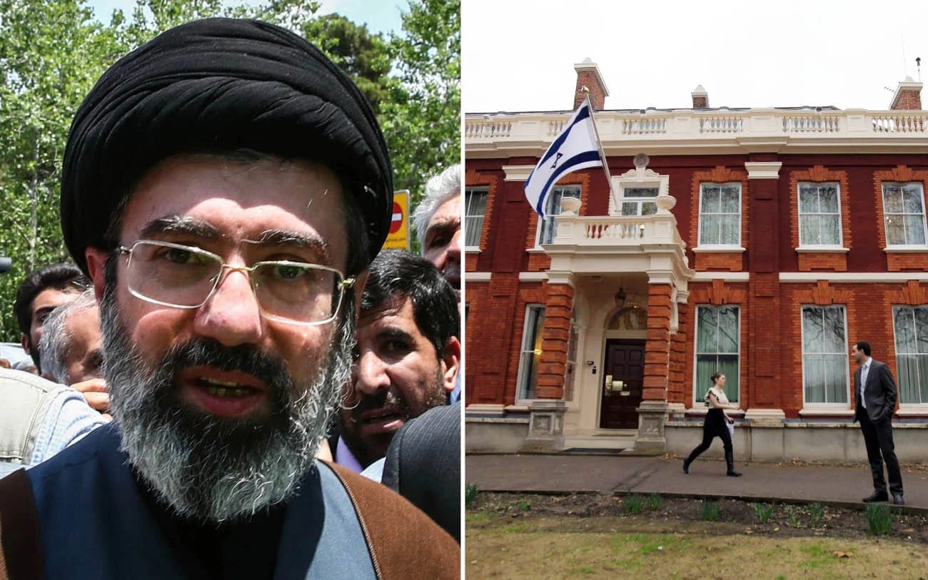 2 London apartments near Israeli embassy thought to be owned by Khamenei go up for sale