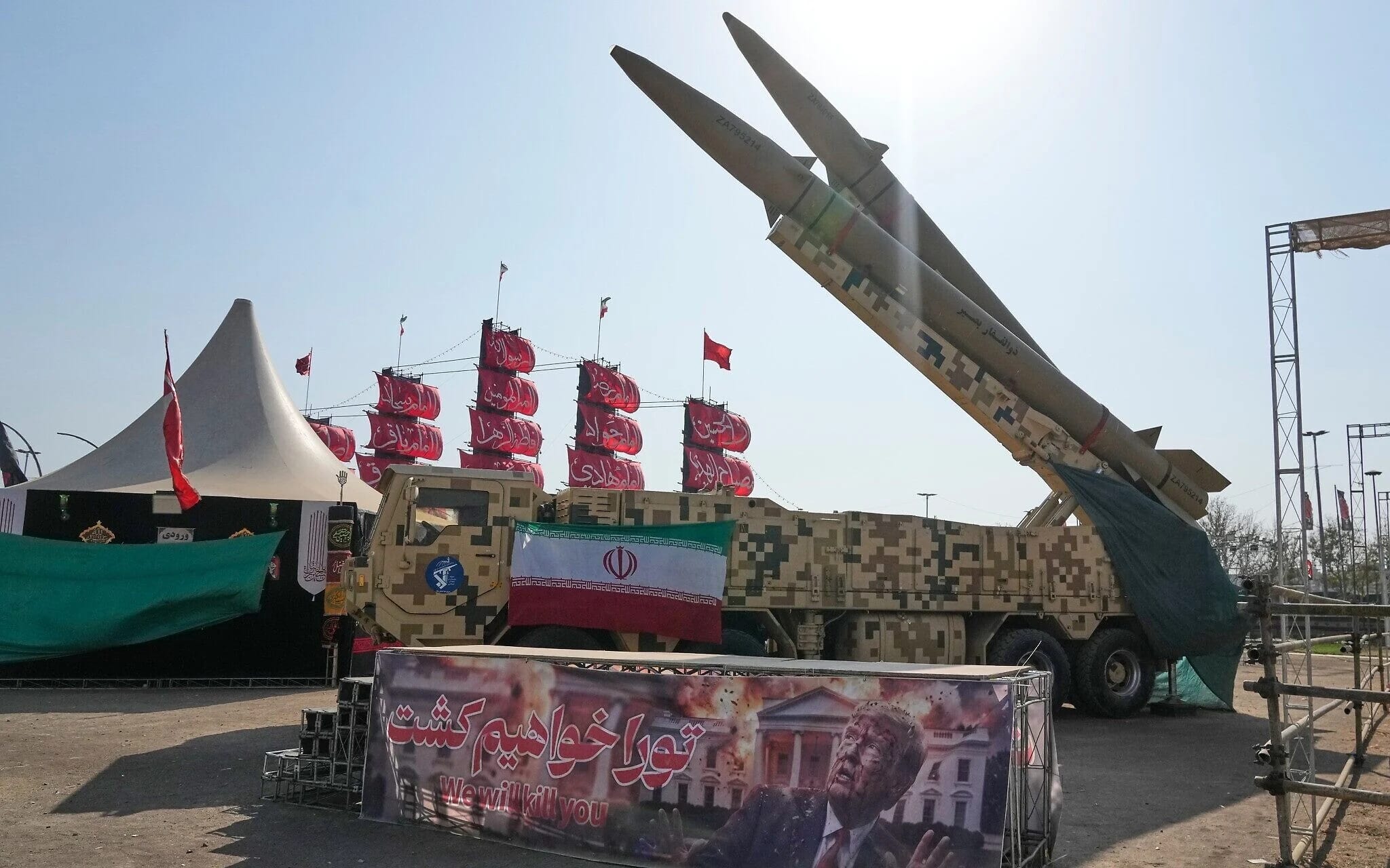 Touting improved ballistic missile, Iran vows preemptive action against threats