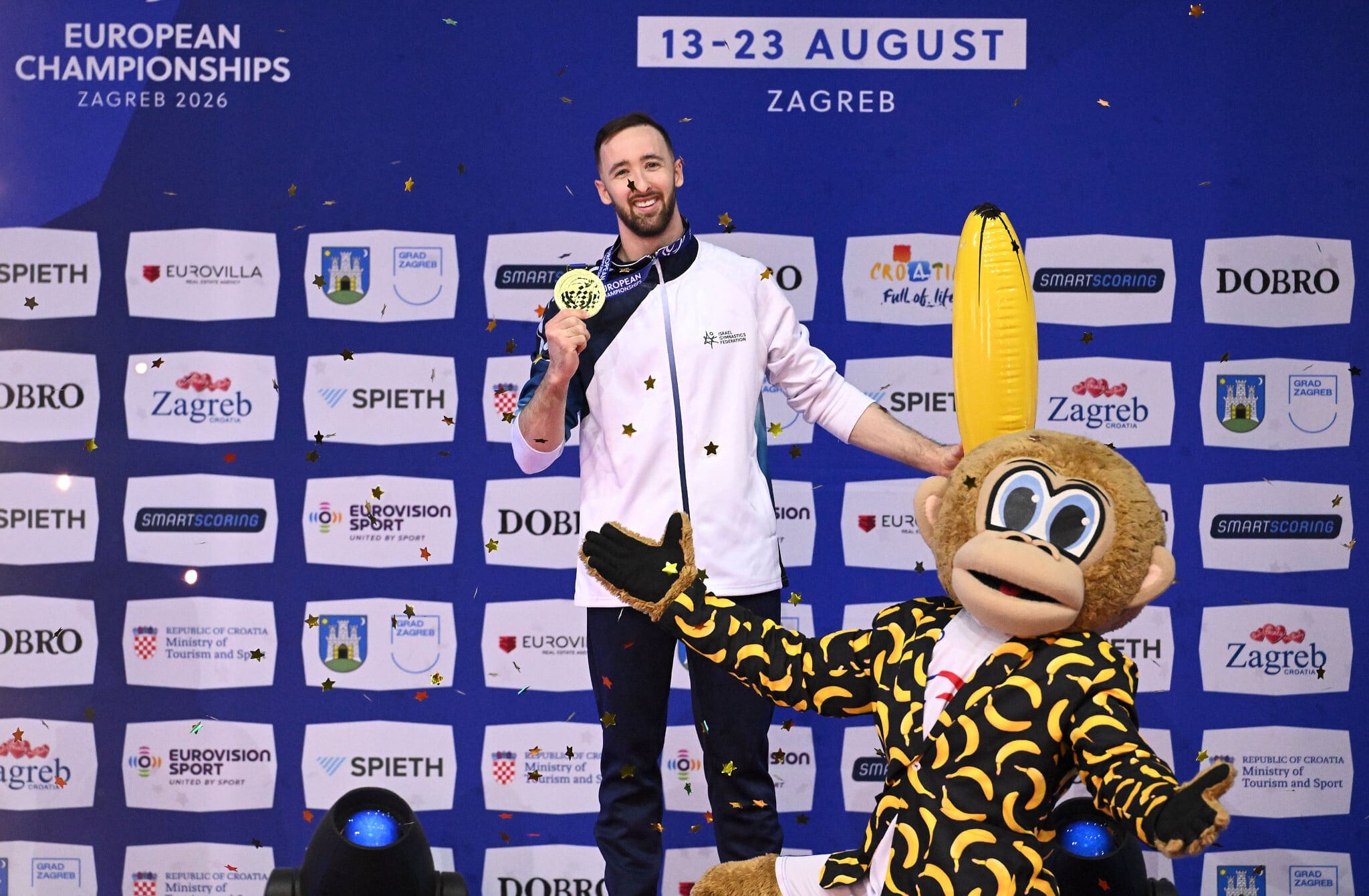 Israel’s Dolgopyat wins his third European gymnastics championship title