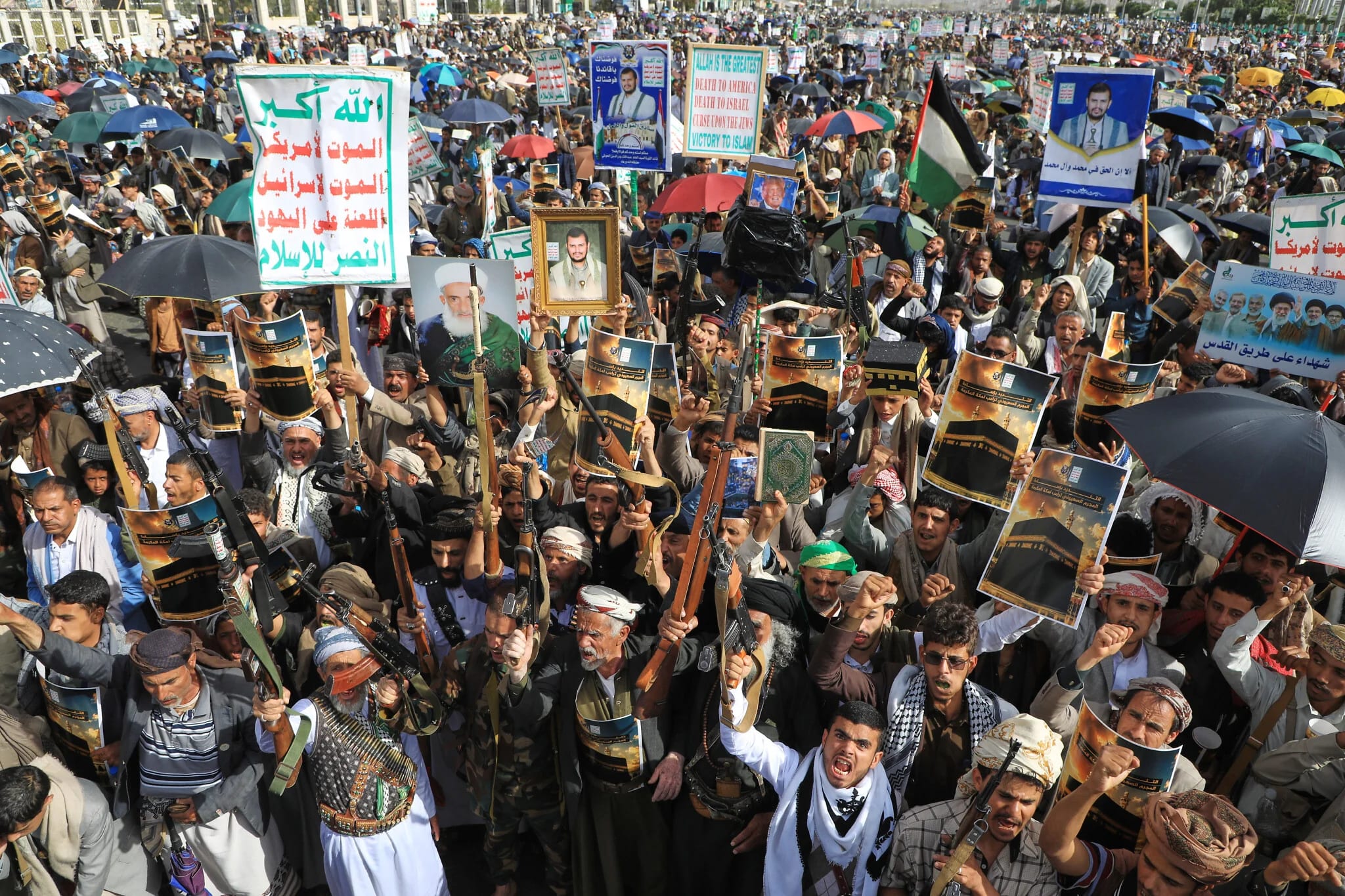 Saudi-led coalition says Houthi drone downed outside Mecca, as Iran-backed rebels expand attacks