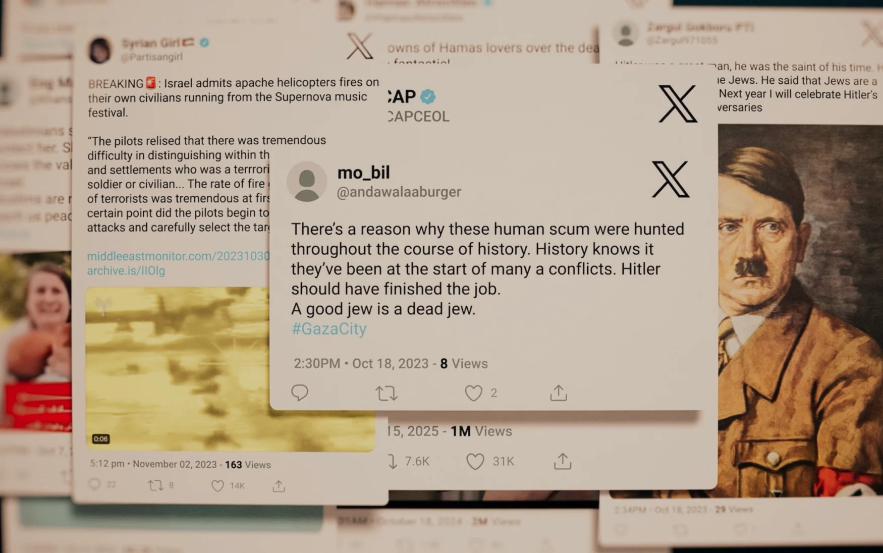 A new documentary finds orchestrating hands behind online hate after October 7