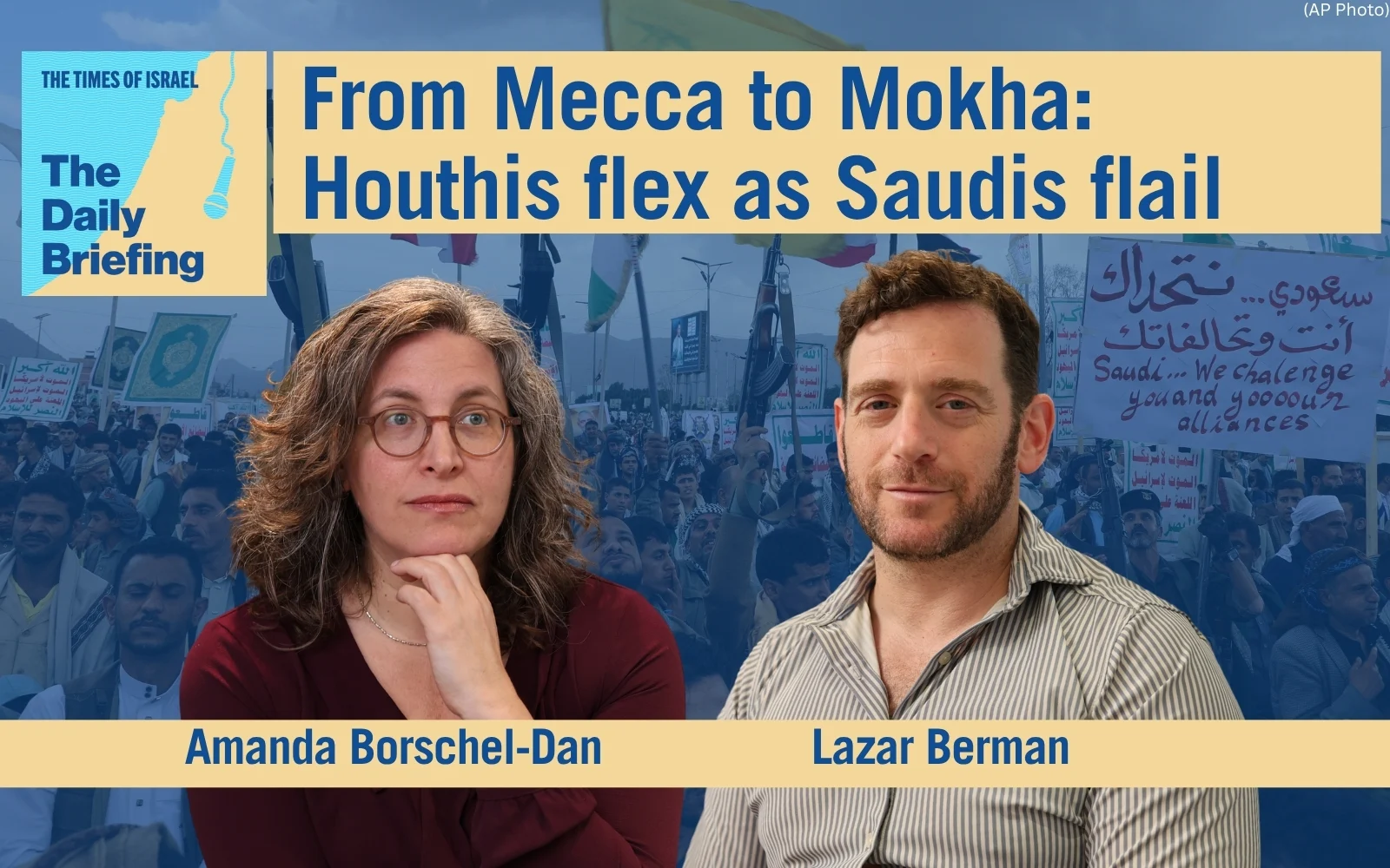 Daily Briefing Sept. 16 – From Mecca to Mokha: Houthis flex as Saudis flail