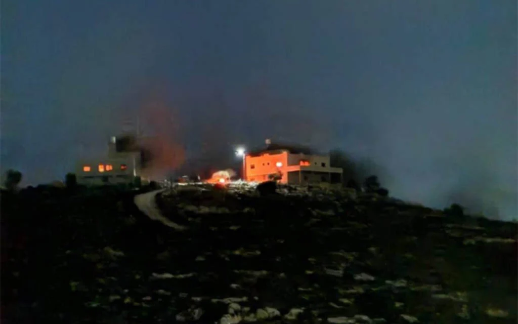 Over 100 settlers attack West Bank village, block Palestinian family’s return home