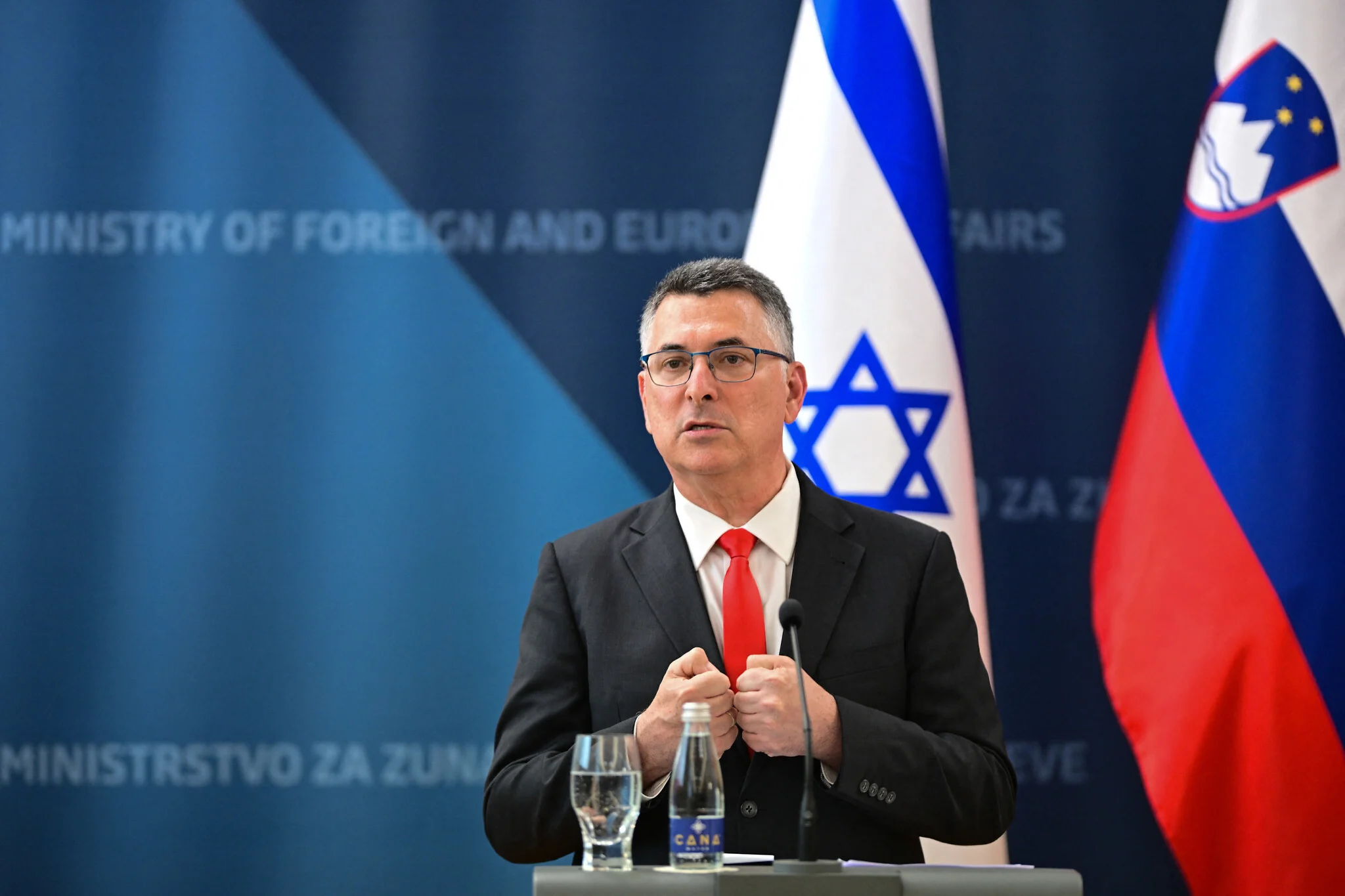 Israel has no plans ‘to expel or to deport’ Palestinians from Gaza, Sa’ar says