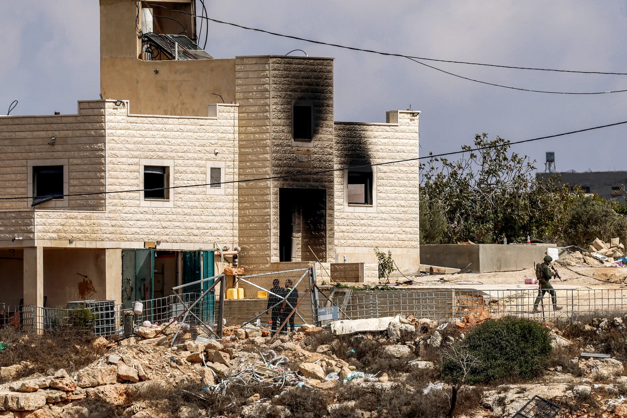 Netanyahu blames ‘small number’ of West Bank rioters as mass settler attack draws wide condemnation