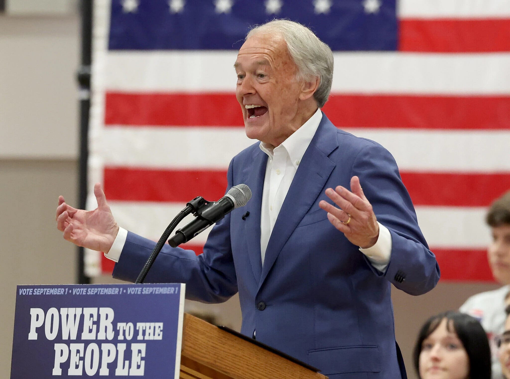 Israel critic Ed Markey trounces Seth Moulton in Massachusetts Democratic Senate primary