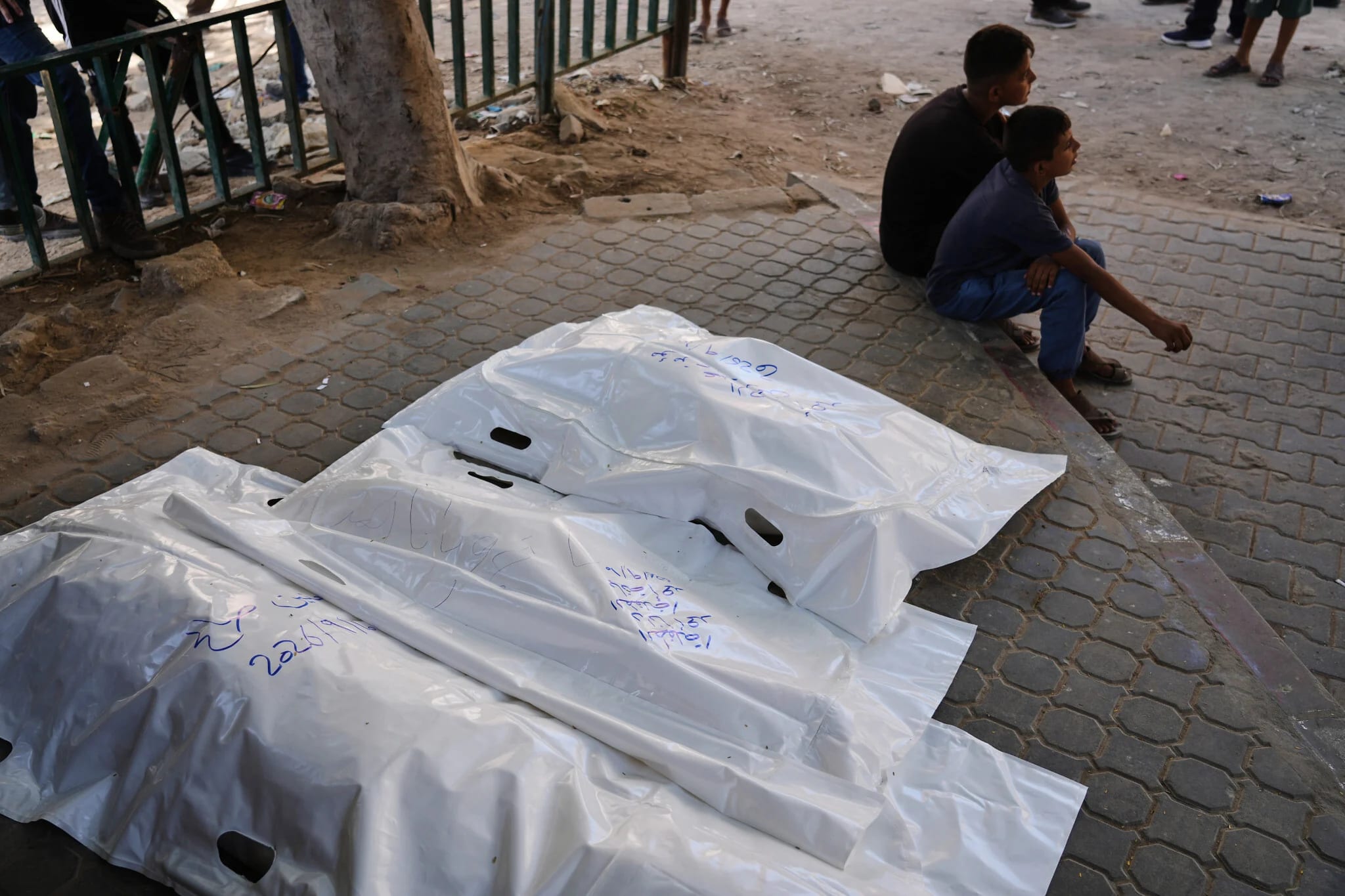 Israeli airstrike said to kill family of four, including two children, in north Gaza
