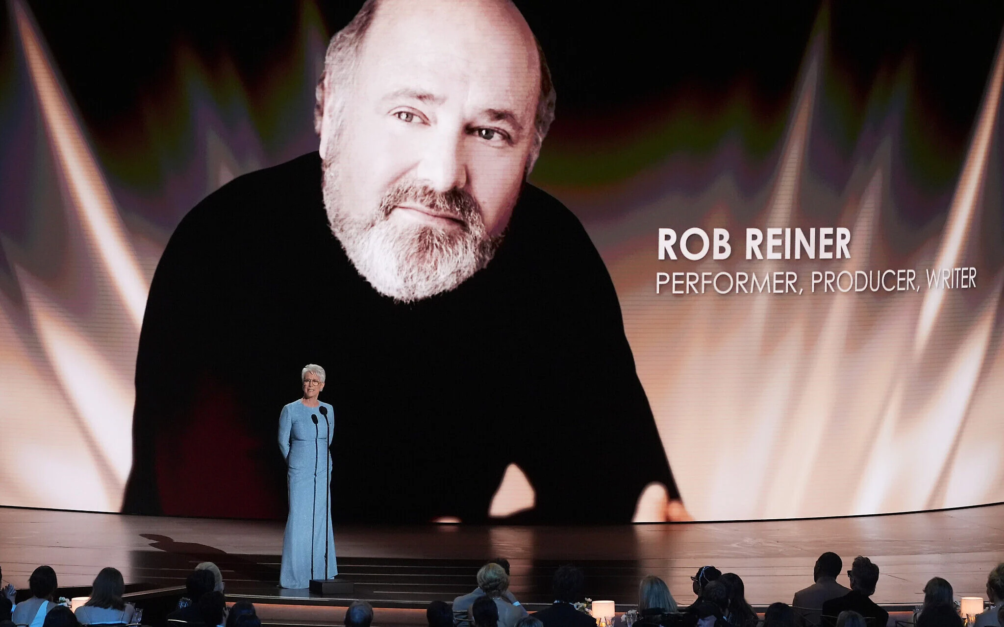 ‘The Pitt’s’ Noah Wyle repeats Emmy best actor win, Rob Reiner honored