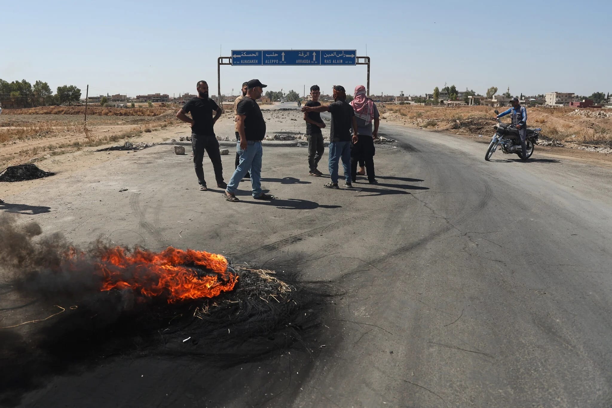 Tensions flare in Syria’s Kurdish northeast as government integration deal moves ahead