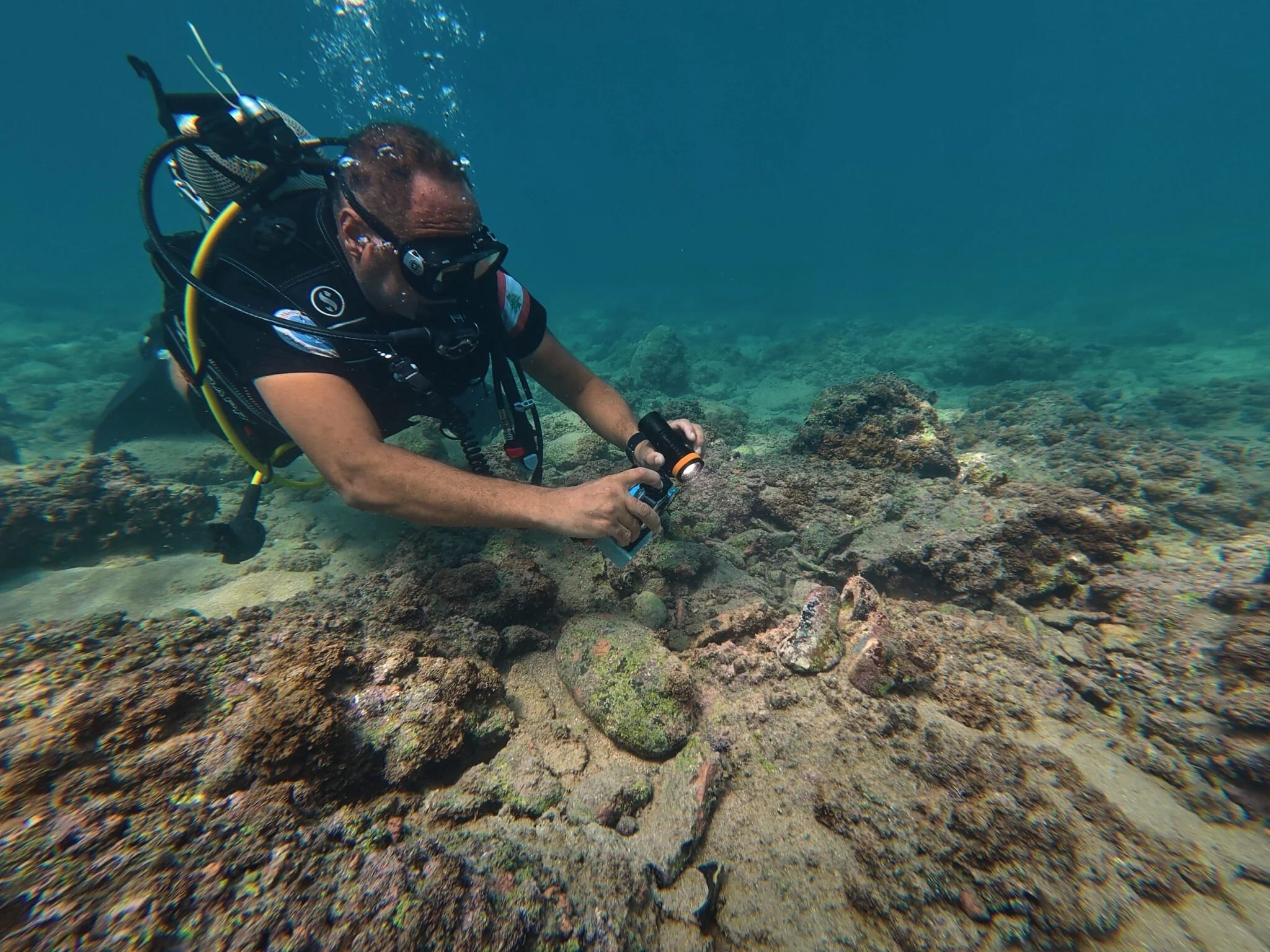 Divers are returning to ancient Tyre’s submerged ruins, unscathed in Lebanon war