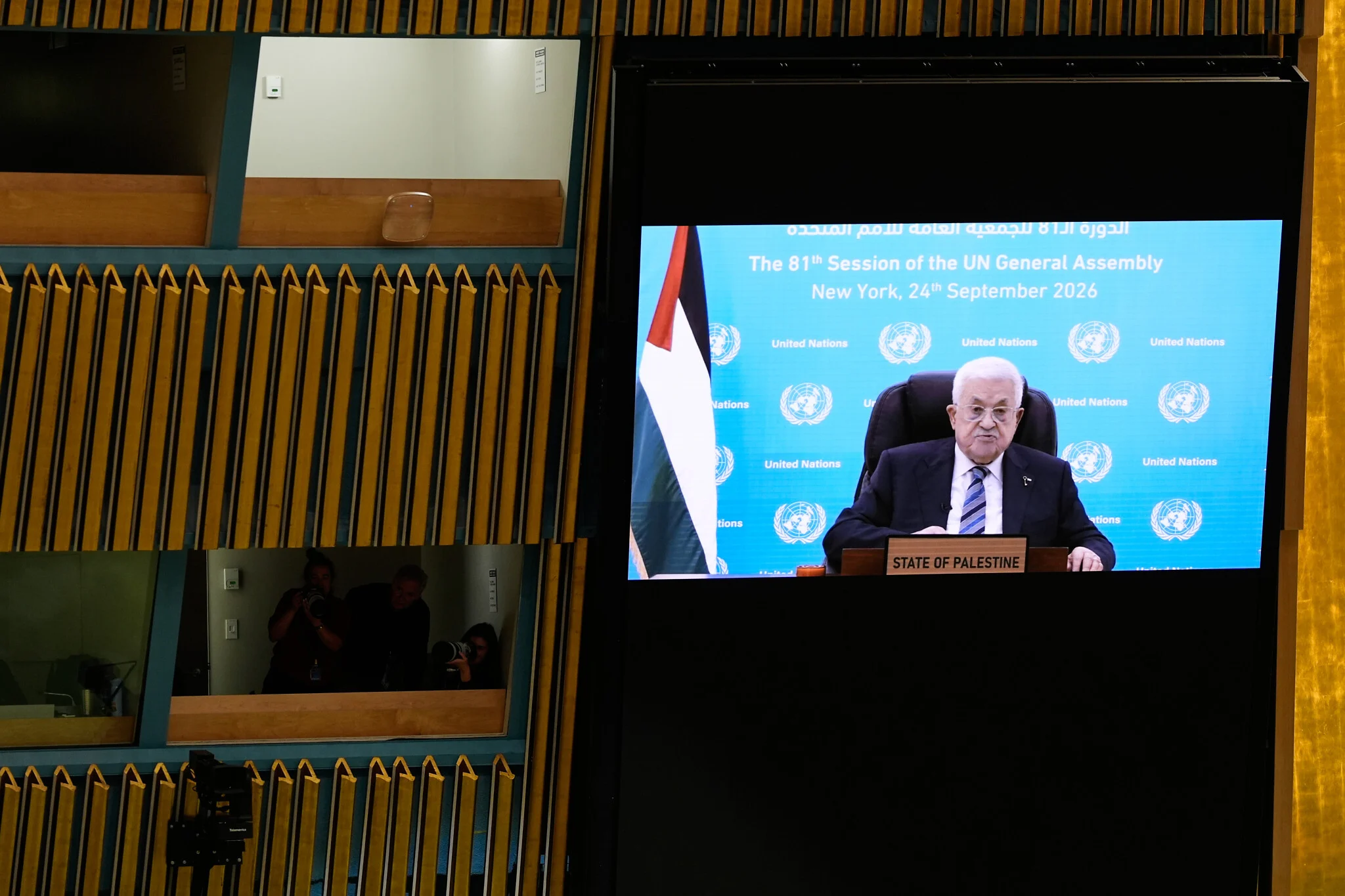 PA’s Abbas at UN: Israel trying to force Palestinians out with ‘genocidal war,’ ‘settler terrorism’