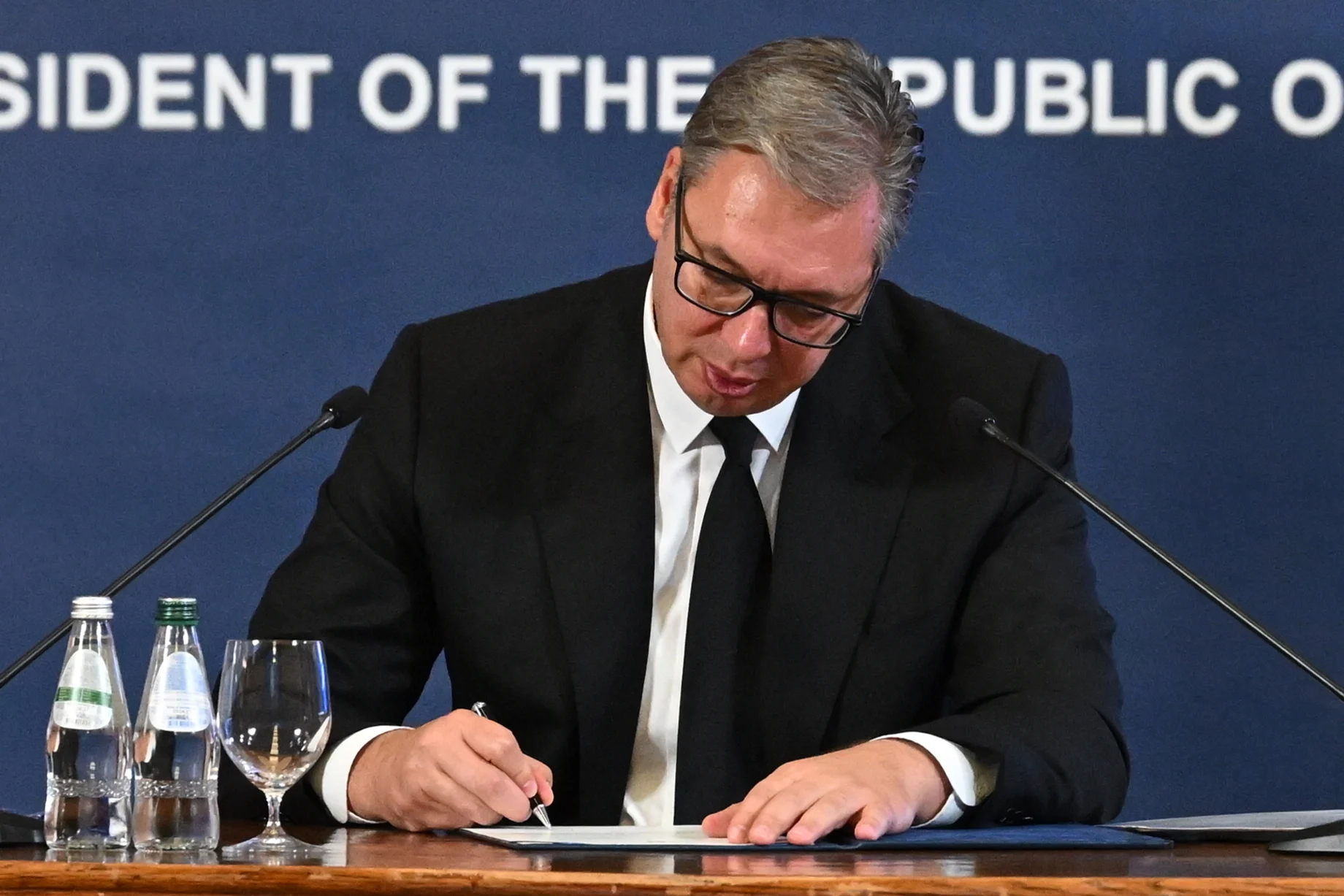 Serbia’s President Vucic resigns to run for prime minister in October elections