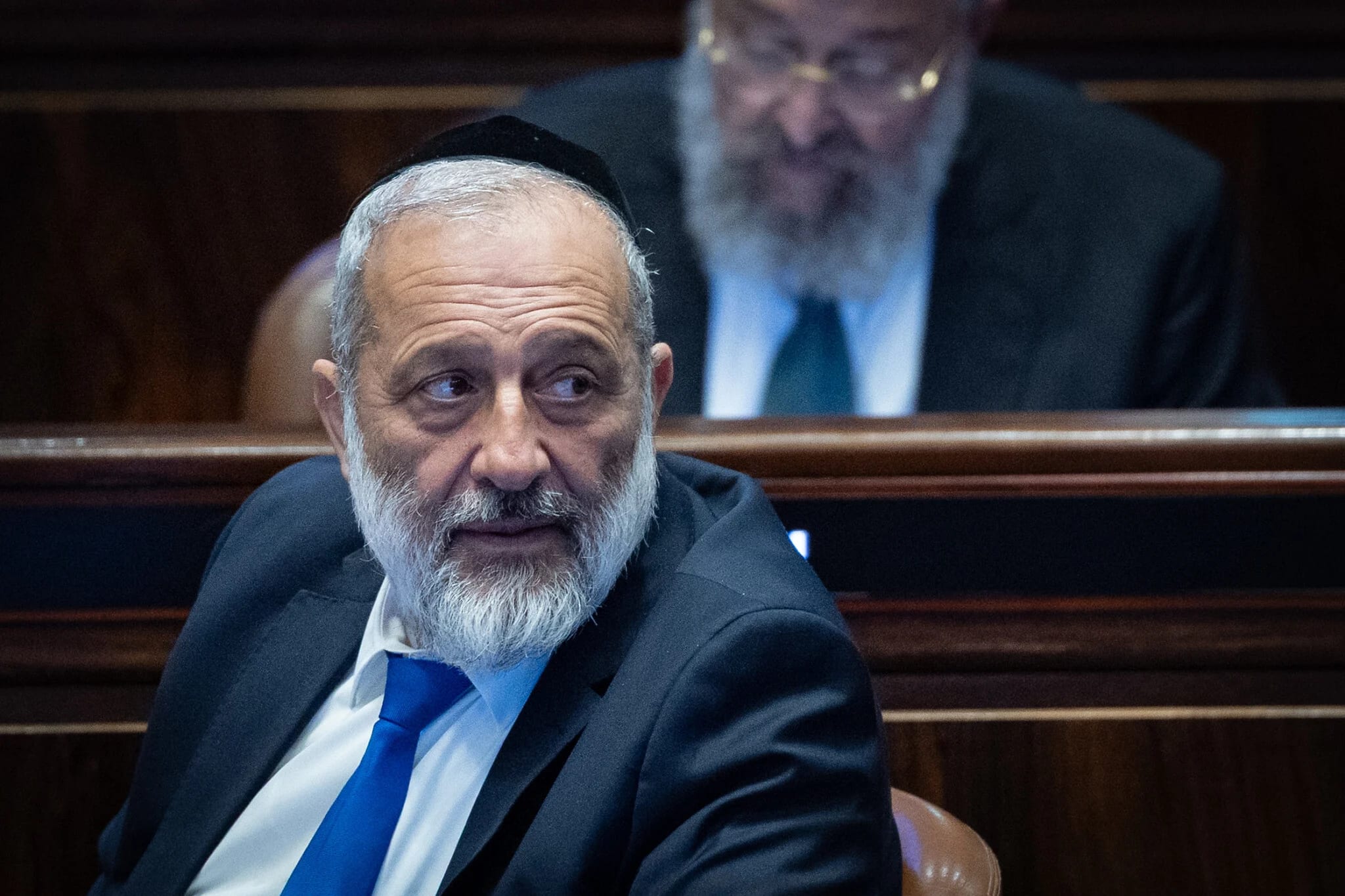 Deri says like UTJ, Shas won’t join next government without a draft exemption law
