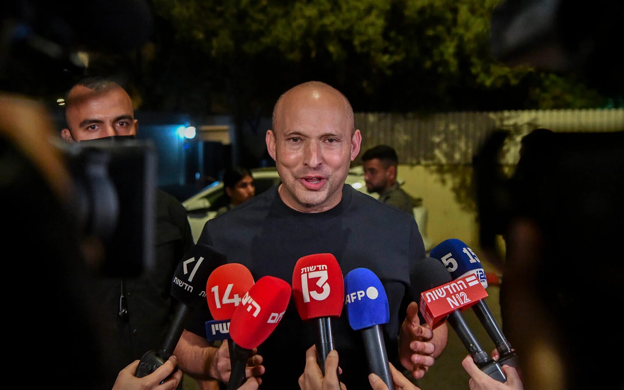 Bennett accuses Netanyahu of asking October 7 victims to ‘kiss’ his hand