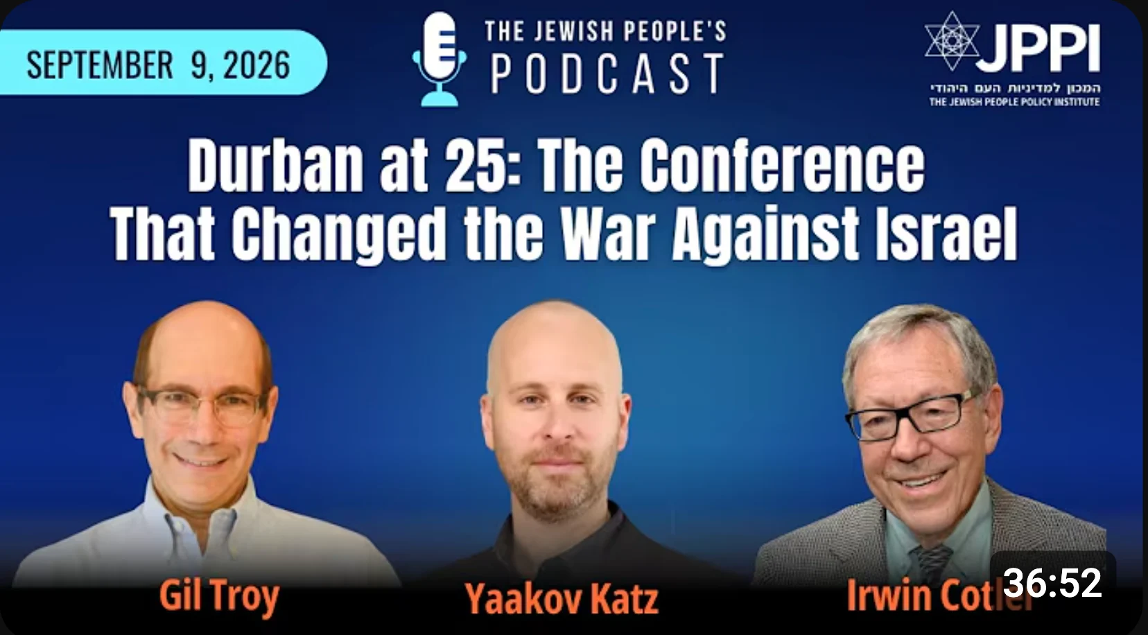 Durban at 25: The conference that changed the war against Israel - Sponsored Content