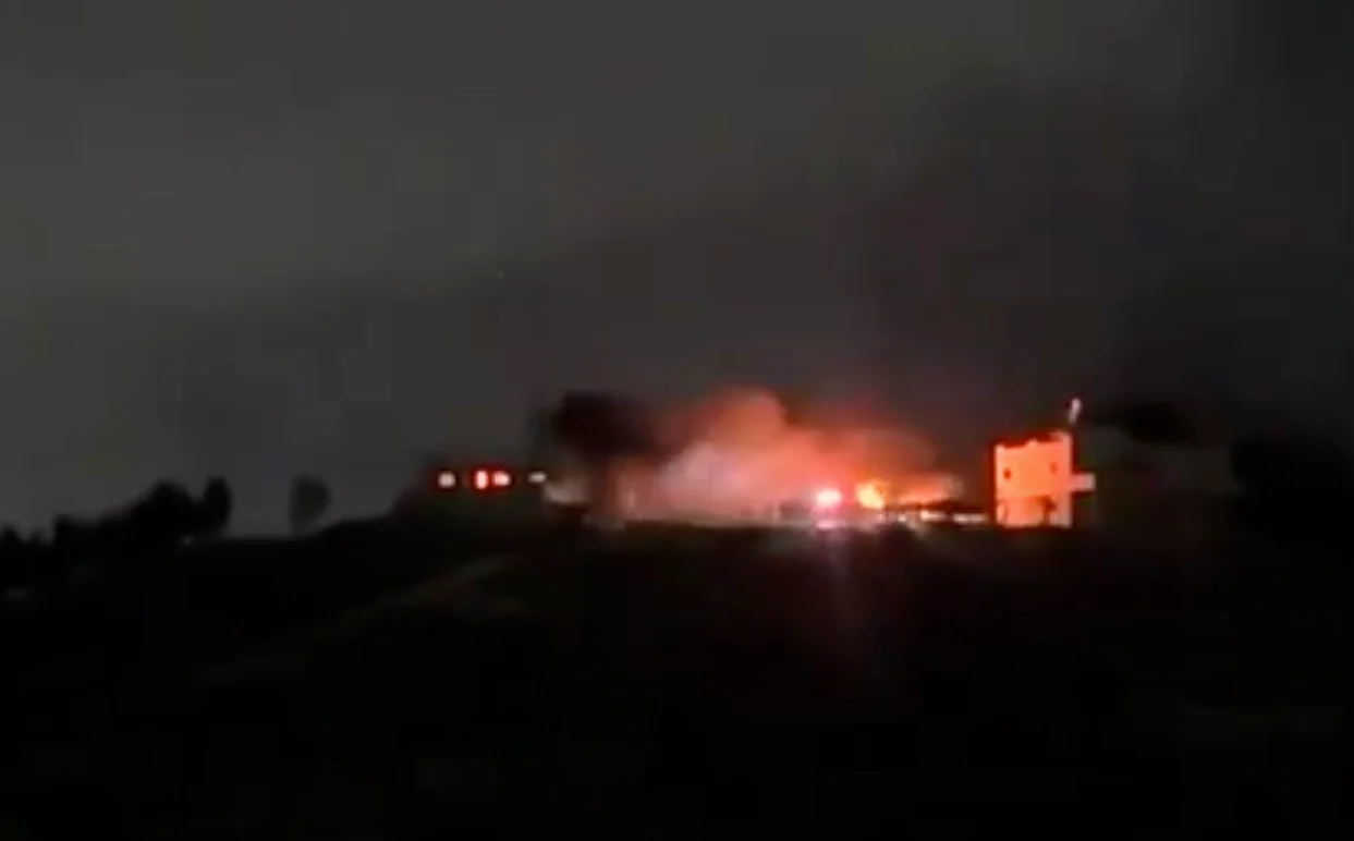 Settlers said to torch Palestinian homes during overnight raid of central West Bank village
