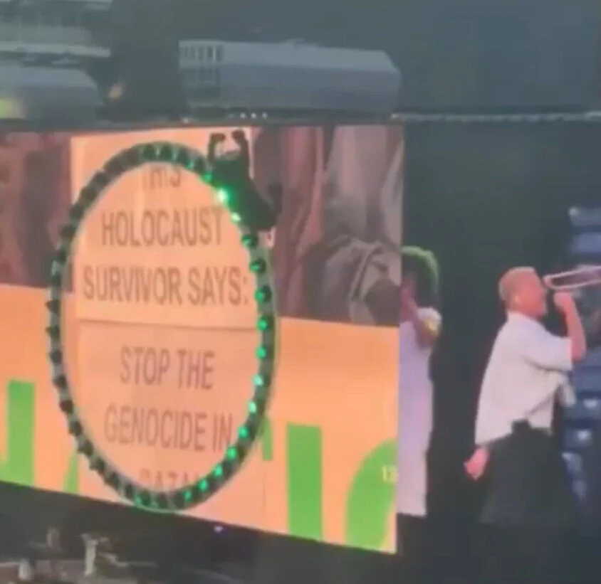 Macklemore calls for a ‘Free Palestine’ while opening for Ed Sheeran at New Jersey show