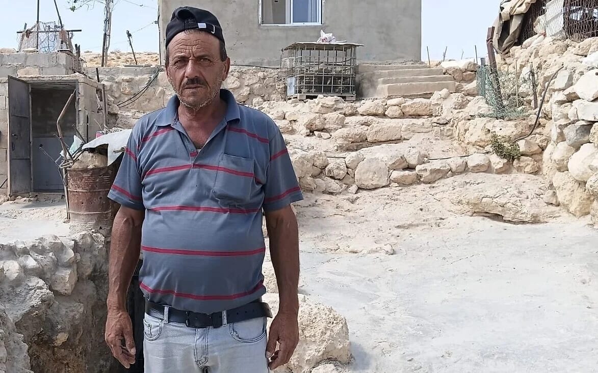 As Israel steps up hamlet demolitions, owner of razed home insists he’s staying put