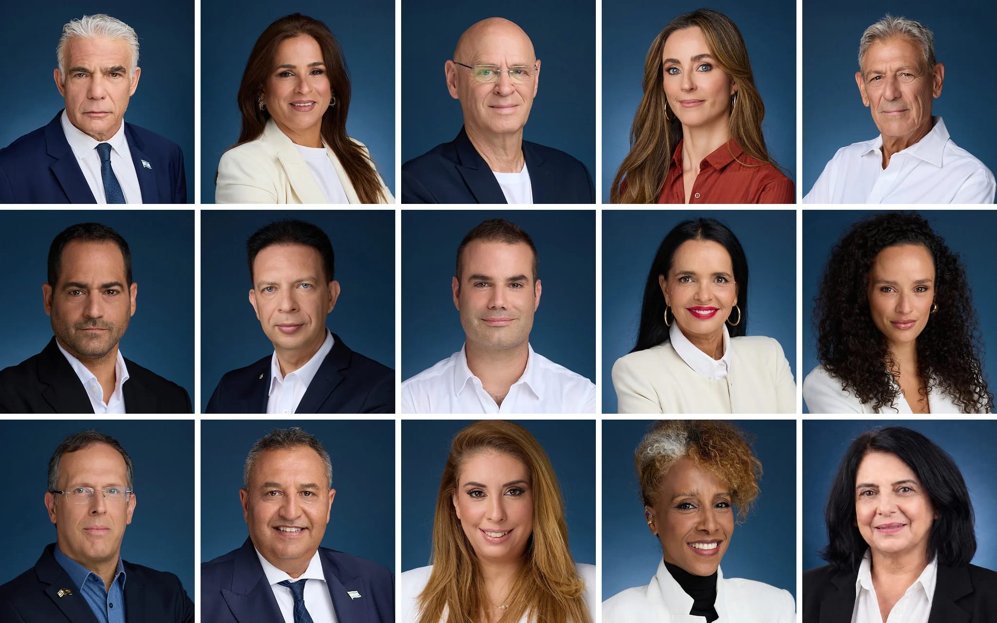 Lapid unveils Yesh Atid lineup for B’Yachad electoral slate