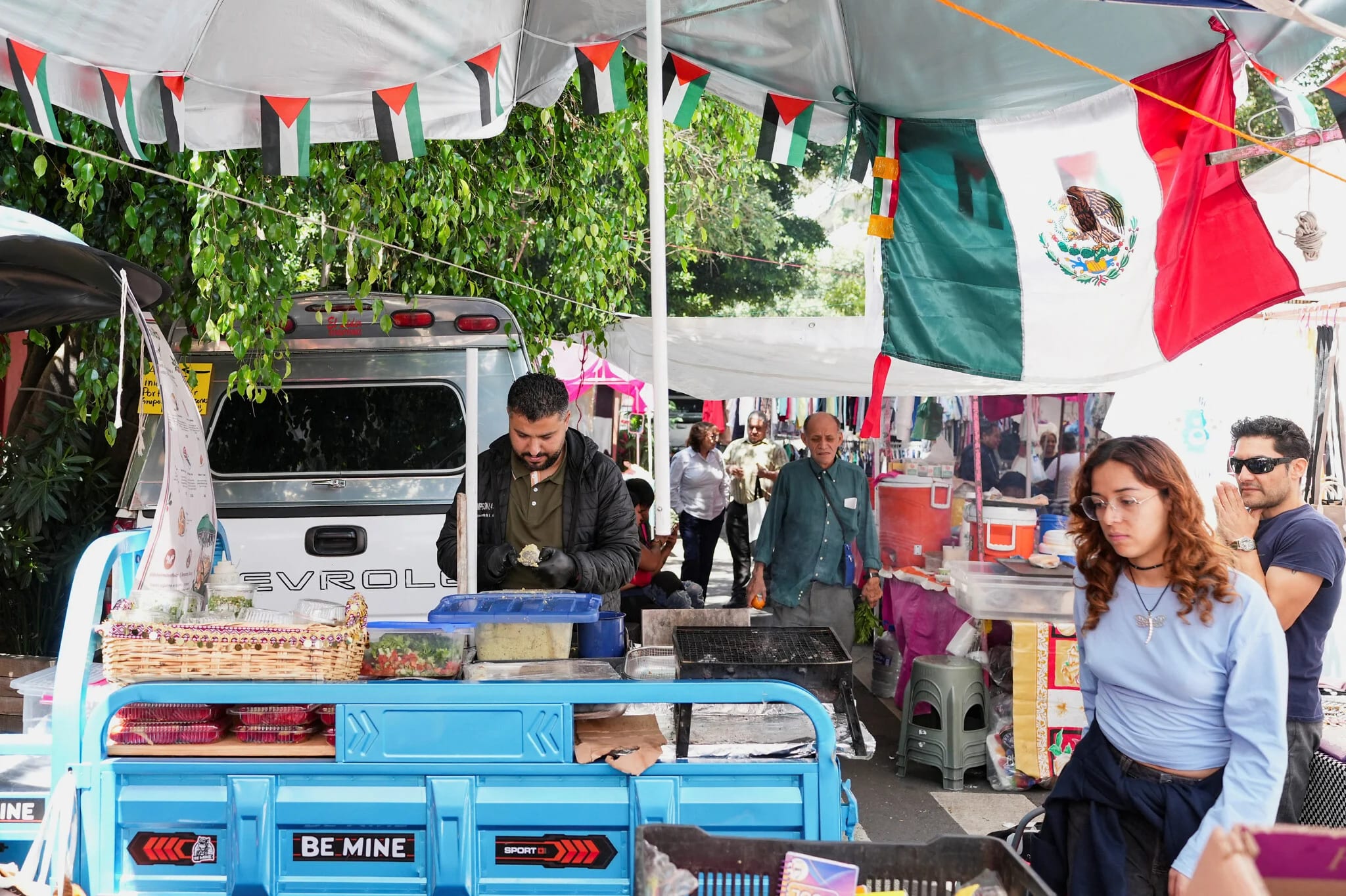 Palestinians from Gaza rebuild in Mexico City through food