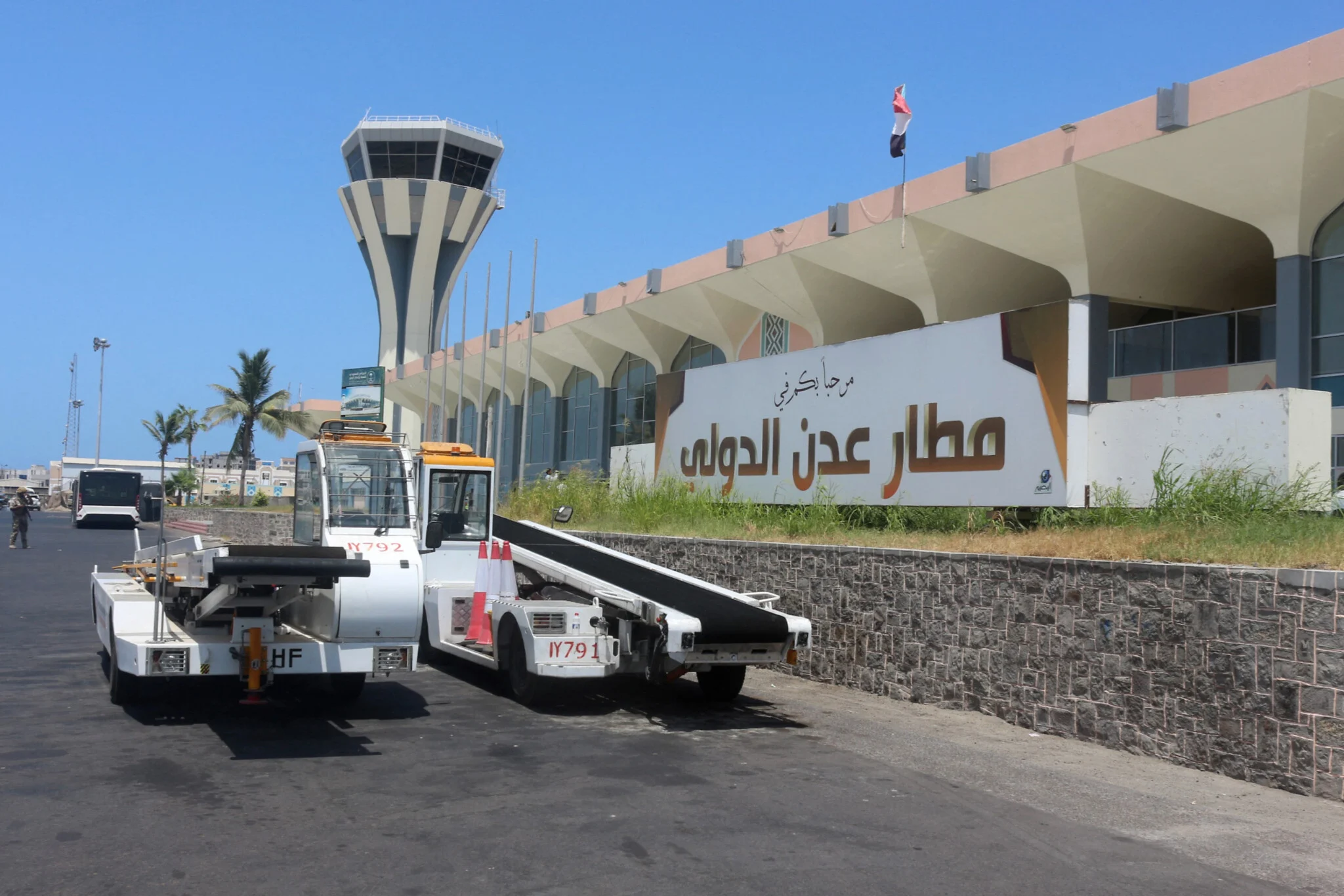 Houthis attack Aden airport with missiles and drones, amid Yemen government counteroffensive