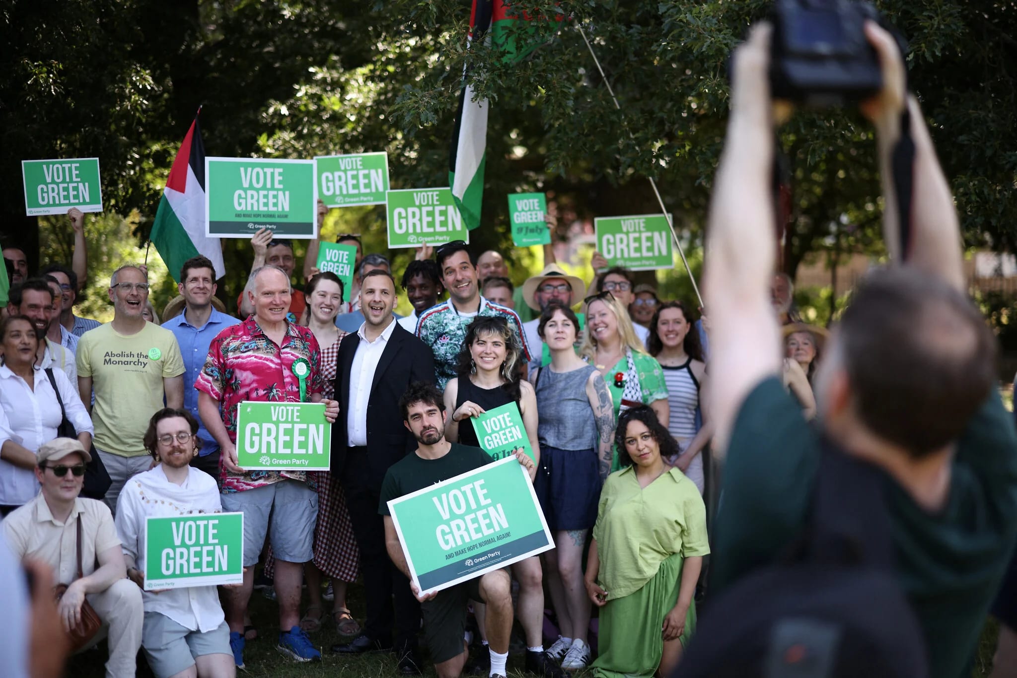 UK’s Green Party declares ‘Zionism is racism,’ calls for Palestine to replace Israel