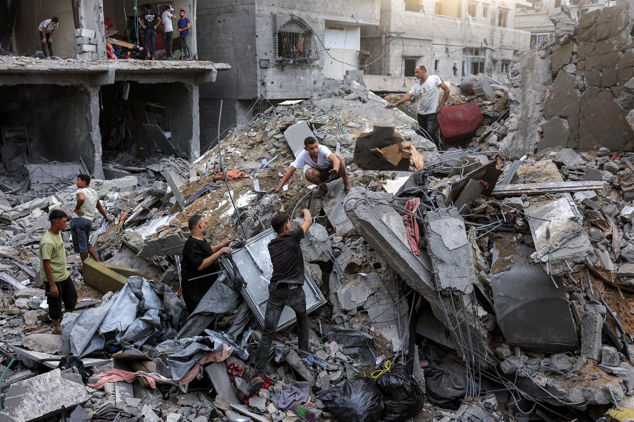 Almost all Gaza residents need shelter as El Niño threatens flooding, UN agency says