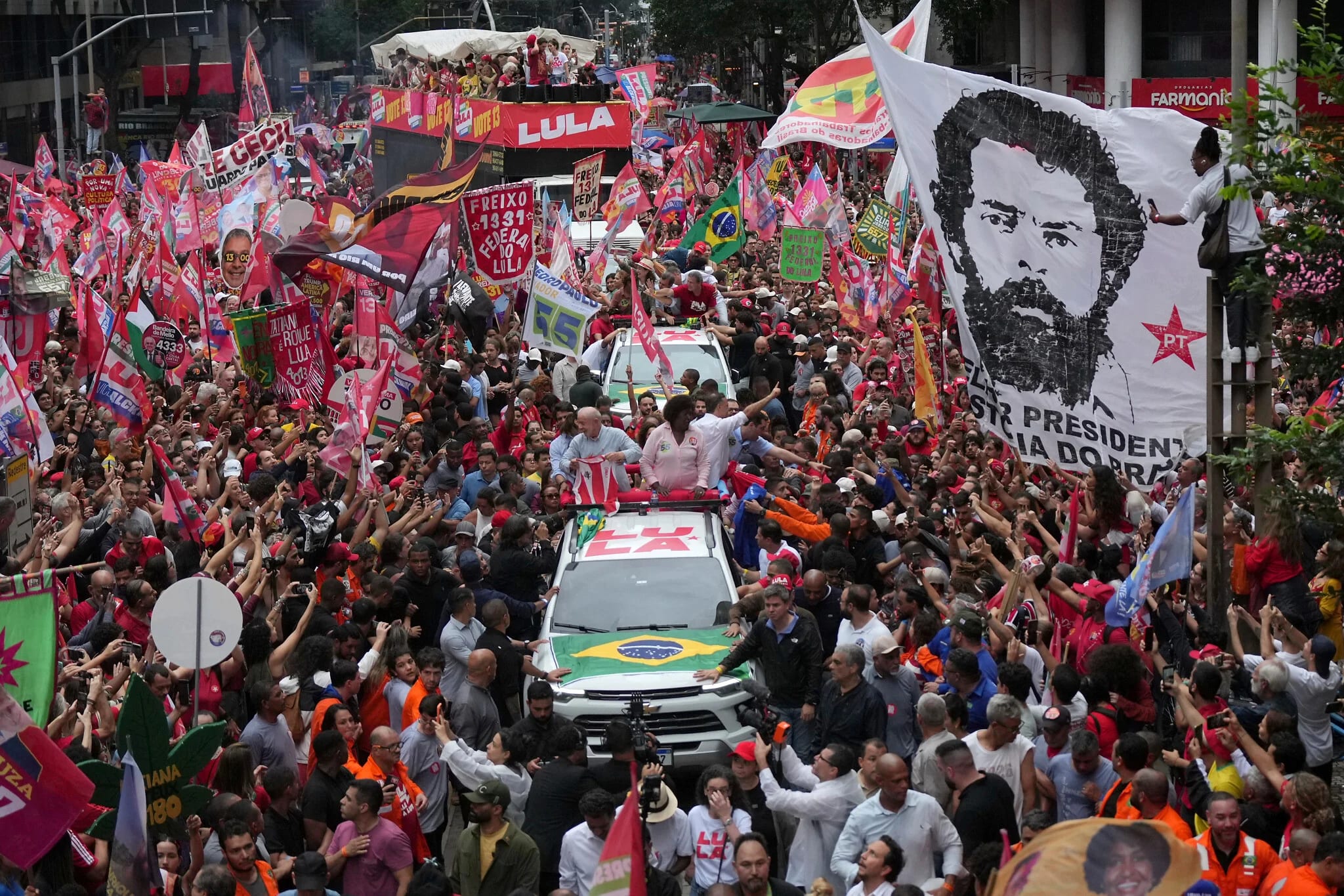Deeply divided Brazil heads to polls in polarized Lula-Bolsonaro race