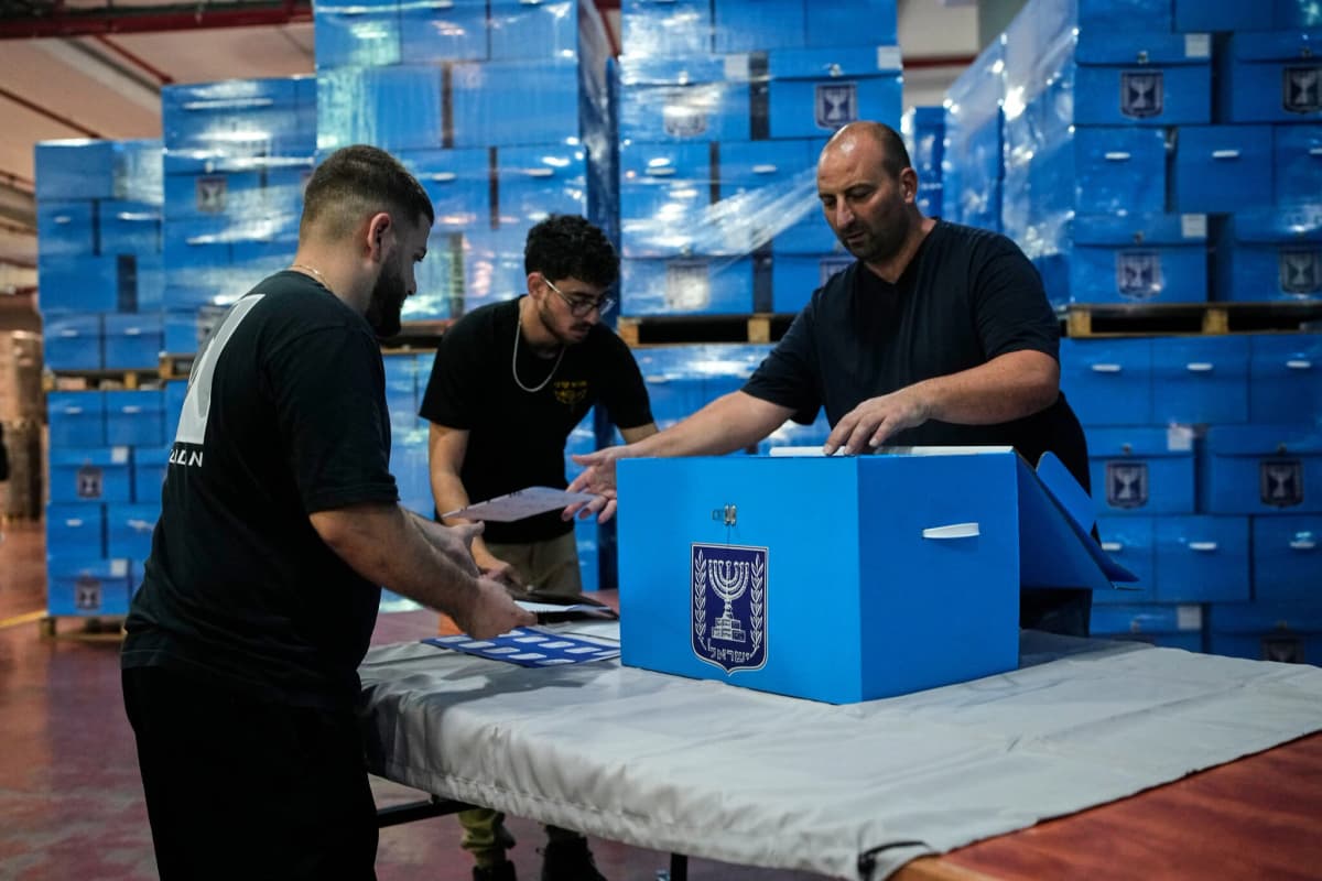 Tel Aviv market slide points to investors betting on election deadlock