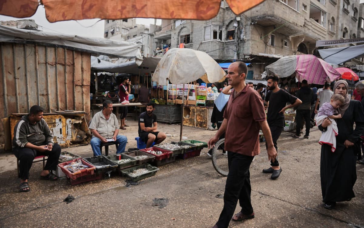 Israel cites merchants angered by Hamas taxes as commercial goods stop entering Gaza