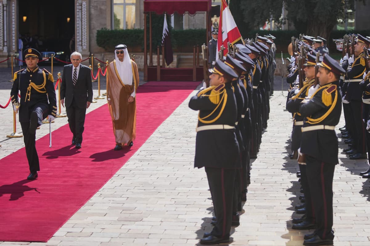Qatar pledges to help fund the reconstruction of southern Lebanon