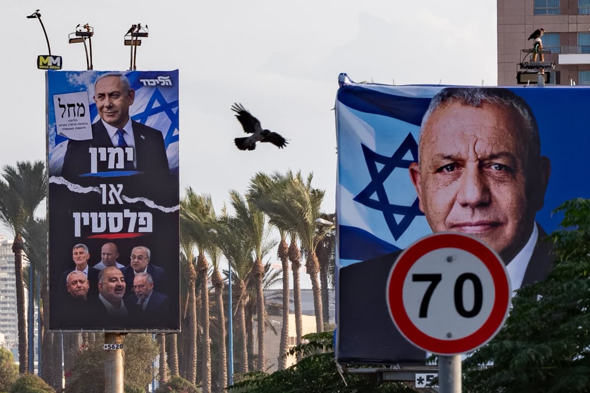 Netanyahu and Eisenkot in dead heat five days before election, final ToI poll shows