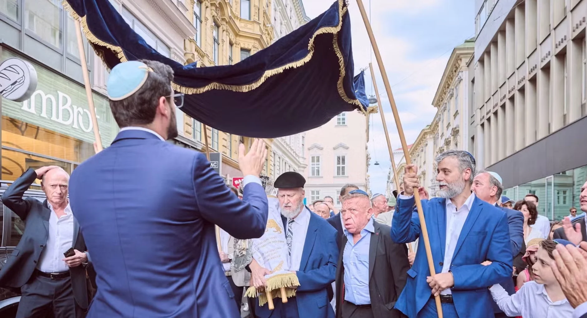Amid uncertain times, European Jews renovate old synagogues, dedicate new Torahs