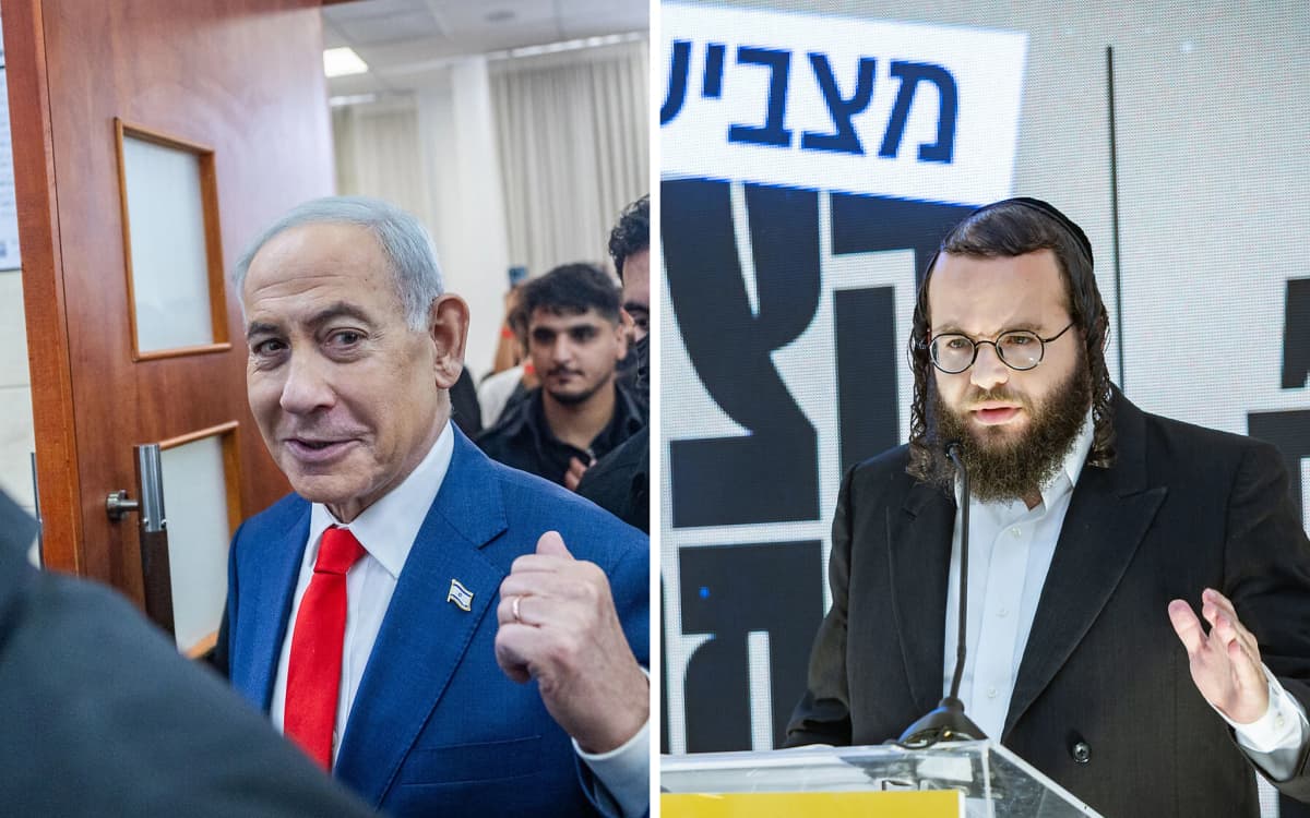 PM said to meet head of Charedi Public party in last-ditch effort to get him to quit race