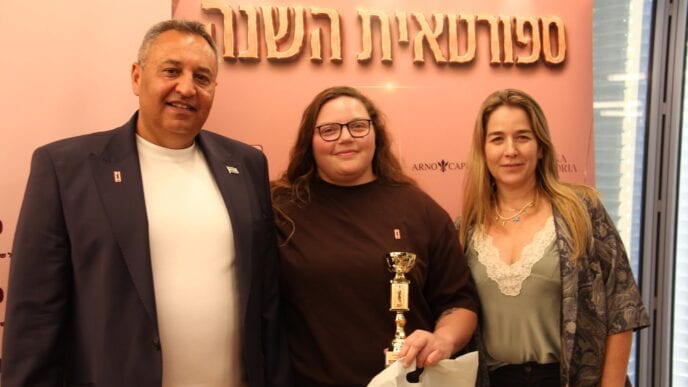 מנצחת בכל קרב: רז הרשקו נבחרה למצטיינת השנה בטקס ספורט הנשים של 'WSP'