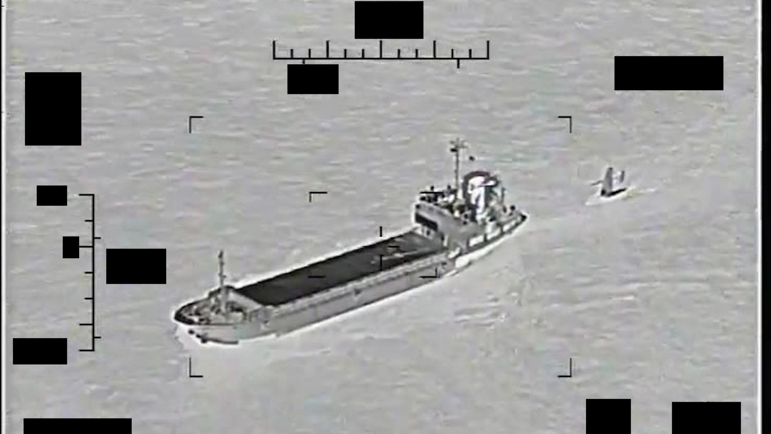 US Strikes Iranian Launchers Preparing To Fire Sea Mines Toward Hormuz