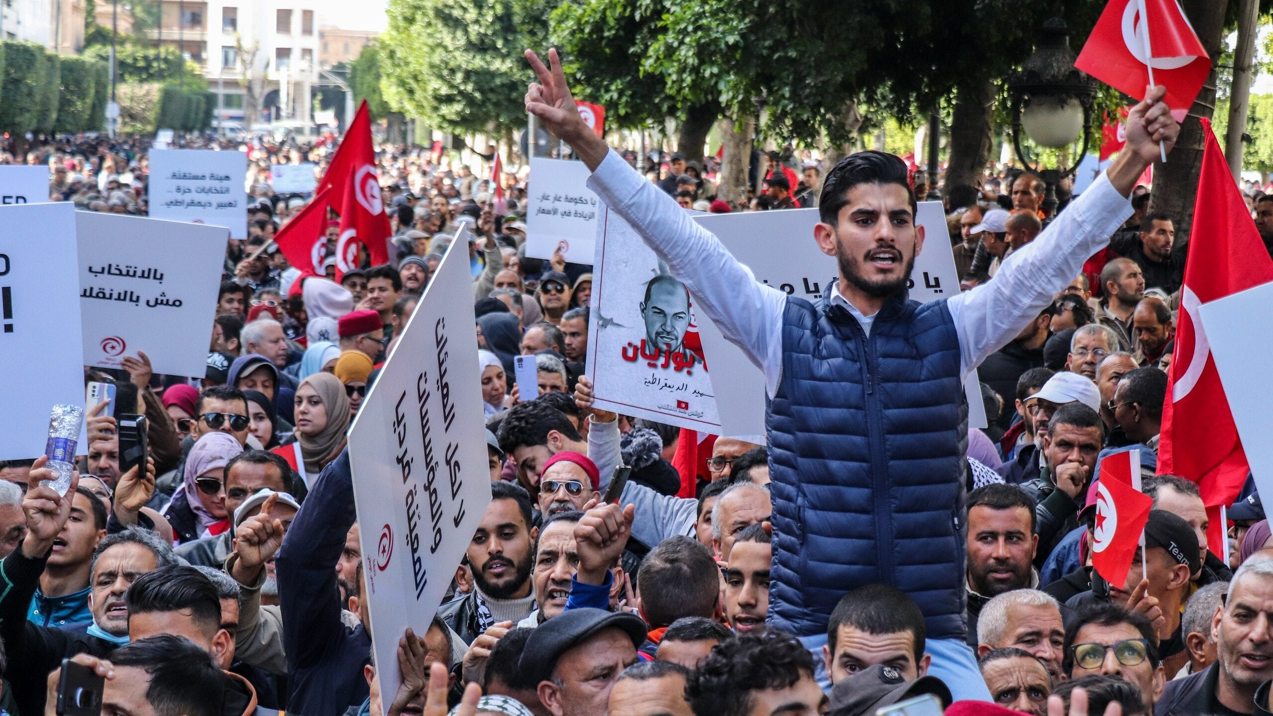 Tunisians Demand Saied’s Departure as Public Services Fail