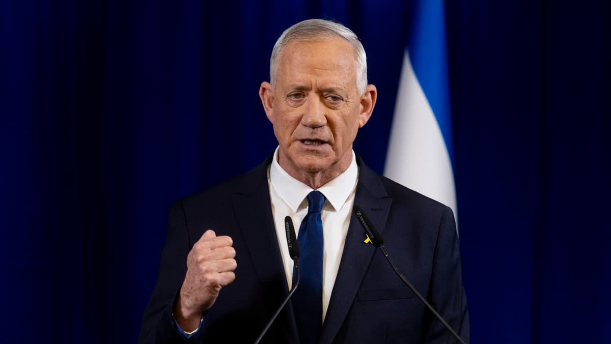 Benny Gantz Drops Out of Israeli Elections as Blue and White Falls Short in Polls