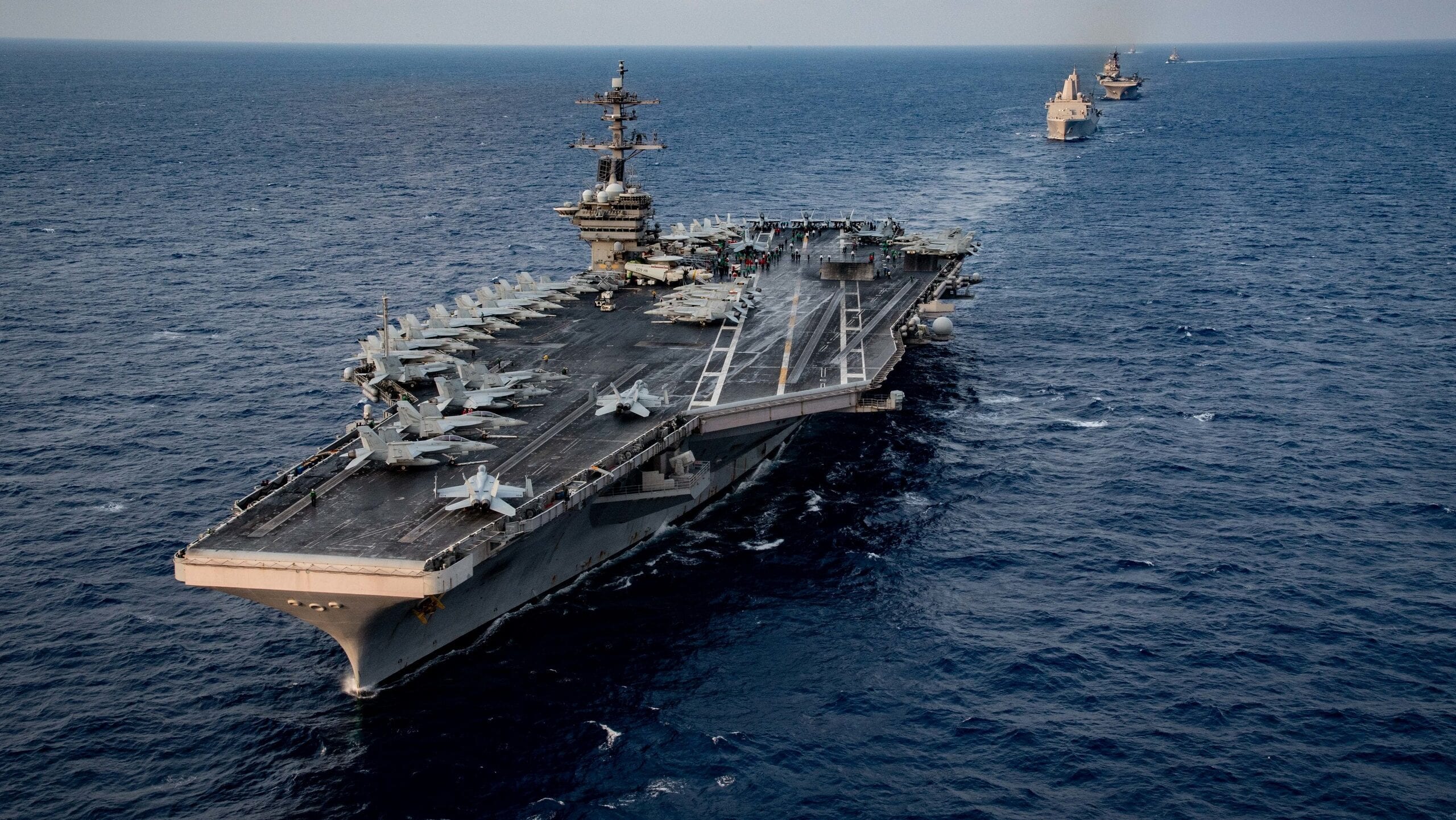 US Sends 3rd Aircraft Carrier to Middle East as President Trump Weighs Iran Strategy