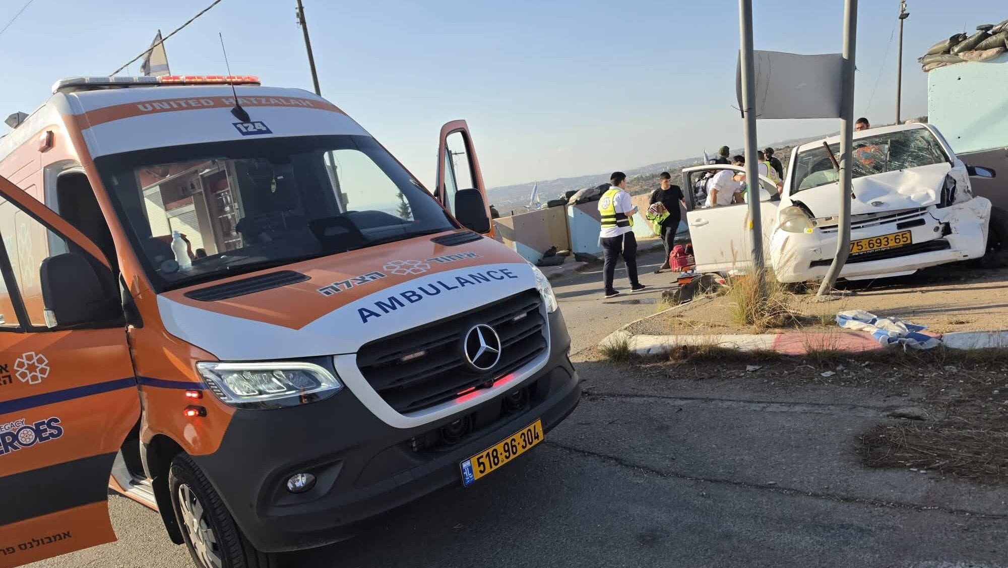 Israeli Ambassador’s Son Critically Wounded in West Bank Car-Ramming Attack
