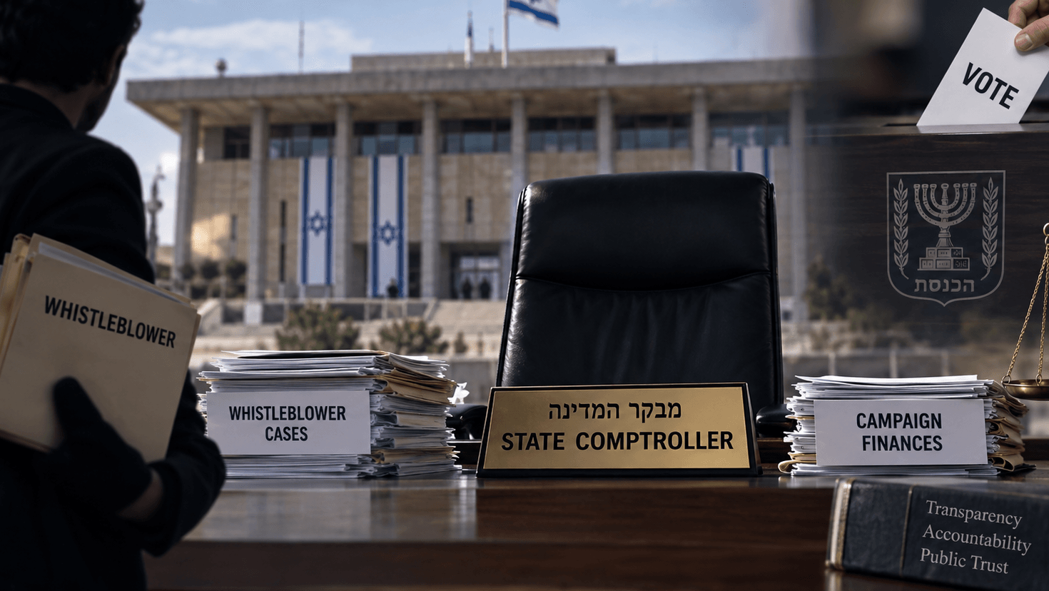 Israel’s Missing State Comptroller Leaves Whistleblowers Exposed During Election Campaign