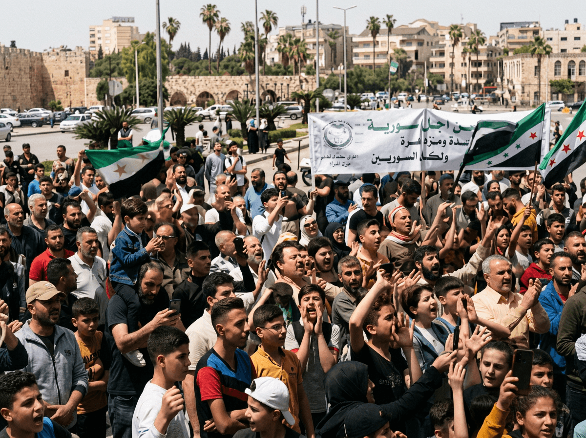 Protests Spread Across Syria After Disabled Man Is Killed in Israeli Raid