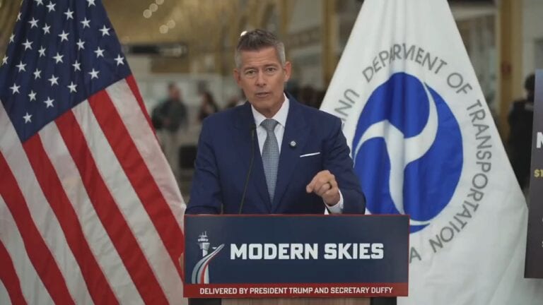 Transportation Secretary Duffy Seeks $30 Billion To Modernize Nation’s Air Traffic Control System