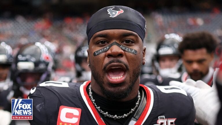 NFL Tells Texans Linebacker Azeez Al-Shaair To Remove Palestinian Tribute From Eye Black Midgame