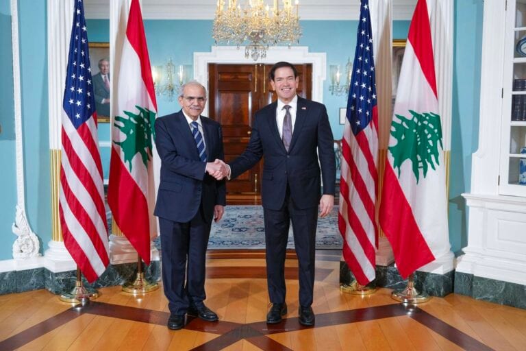 Rubio Tells Lebanese Prime Minister Framework Is Only Path To Durable Peace With Israel
