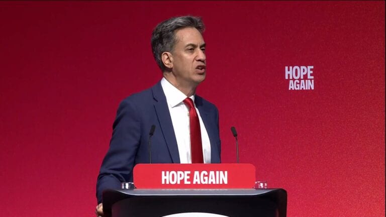 Miliband Tells Labour Conference Palestinian Campaigners ‘Were Right’