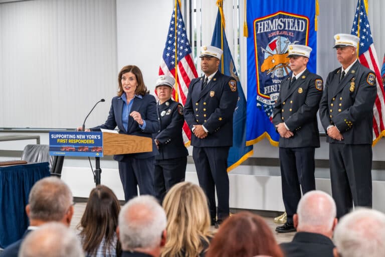Hochul Quadruples Tax Credit for New York Volunteer Firefighters, EMTs