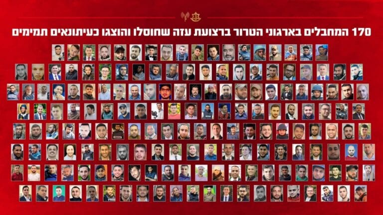 IDF Reveals 170 Gazans Presented as Journalists Were Terror Operatives