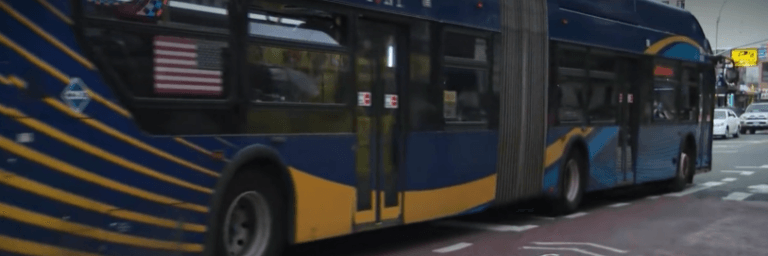 NYC Mayor Breaks Ground On New Bus Lanes, Safety Upgrades In Brooklyn